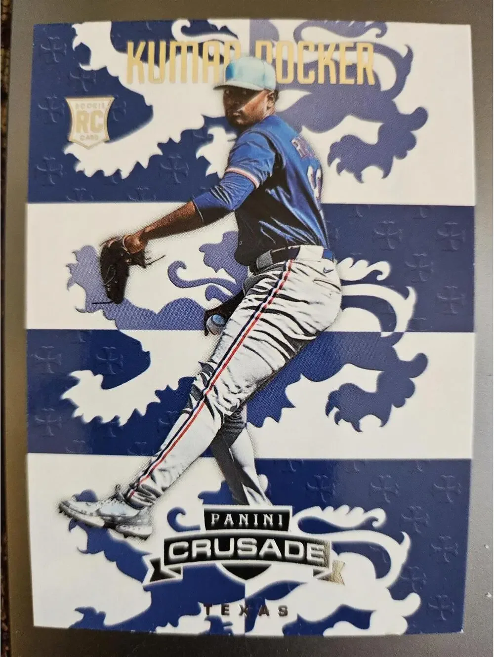 2025 Panini Crusade - Kumar Rocker (RC) Rookie  #53 - Rangers
